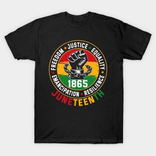 Juneteenth Celebrate Black Freedom 1865 History Month T-Shirt